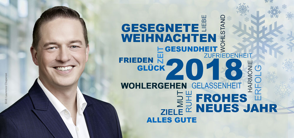 Frohe Weihnachten und alles Gute für 2018!