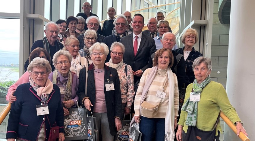 Senioren-Union Wesseling bei Gregor Golland im Landtag