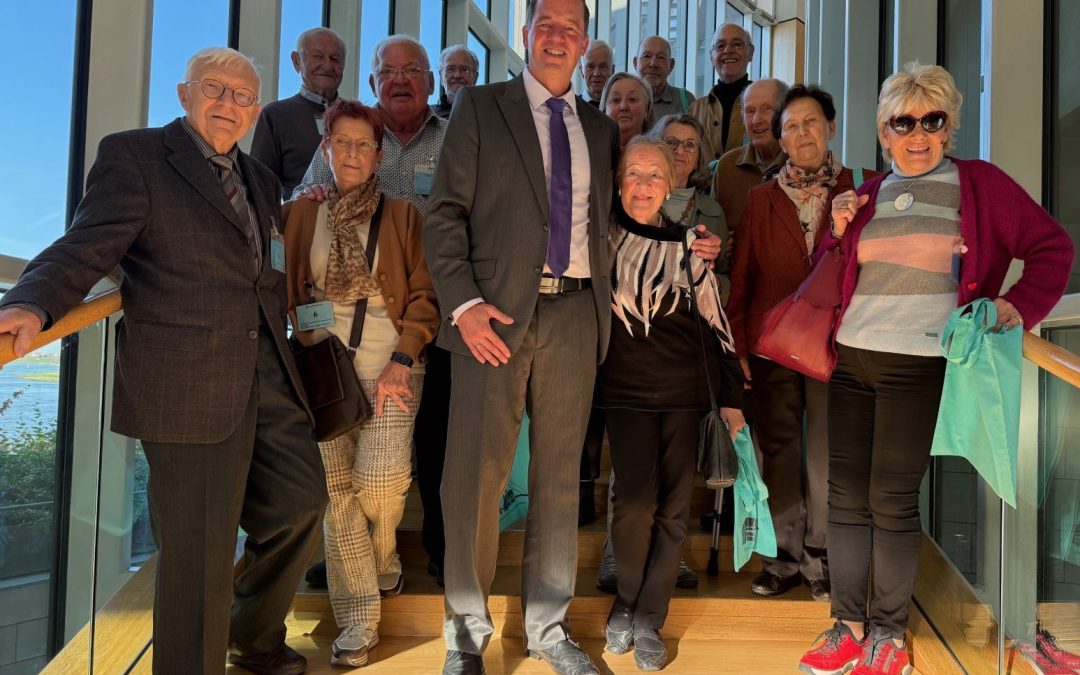 Mitglieder der Senioren Union Brühl zu Gast im Landtag